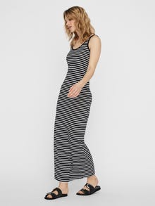 Vero Moda VMNANNA Langes Kleid -Black - 10233347
