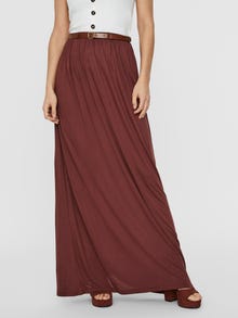 Vero Moda VMLINN High waist Long Skirt -Sable - 10233348