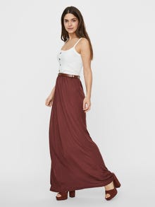 Vero Moda VMLINN High waist Long Skirt -Sable - 10233348