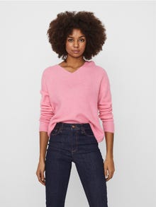Vero Moda VMCREWLEFILE Pullover -Rosebloom - 10233357