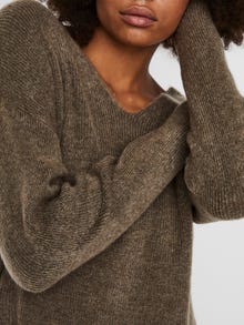 Vero Moda VMCREWLEFILE Pullover -Bungee Cord - 10233357