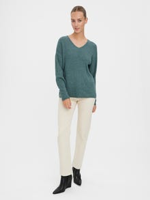 Vero Moda VMCREWLEFILE Pullover -North Atlantic - 10233357