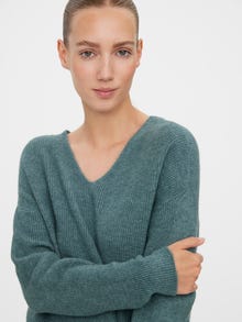 Vero Moda VMCREWLEFILE Pullover -North Atlantic - 10233357