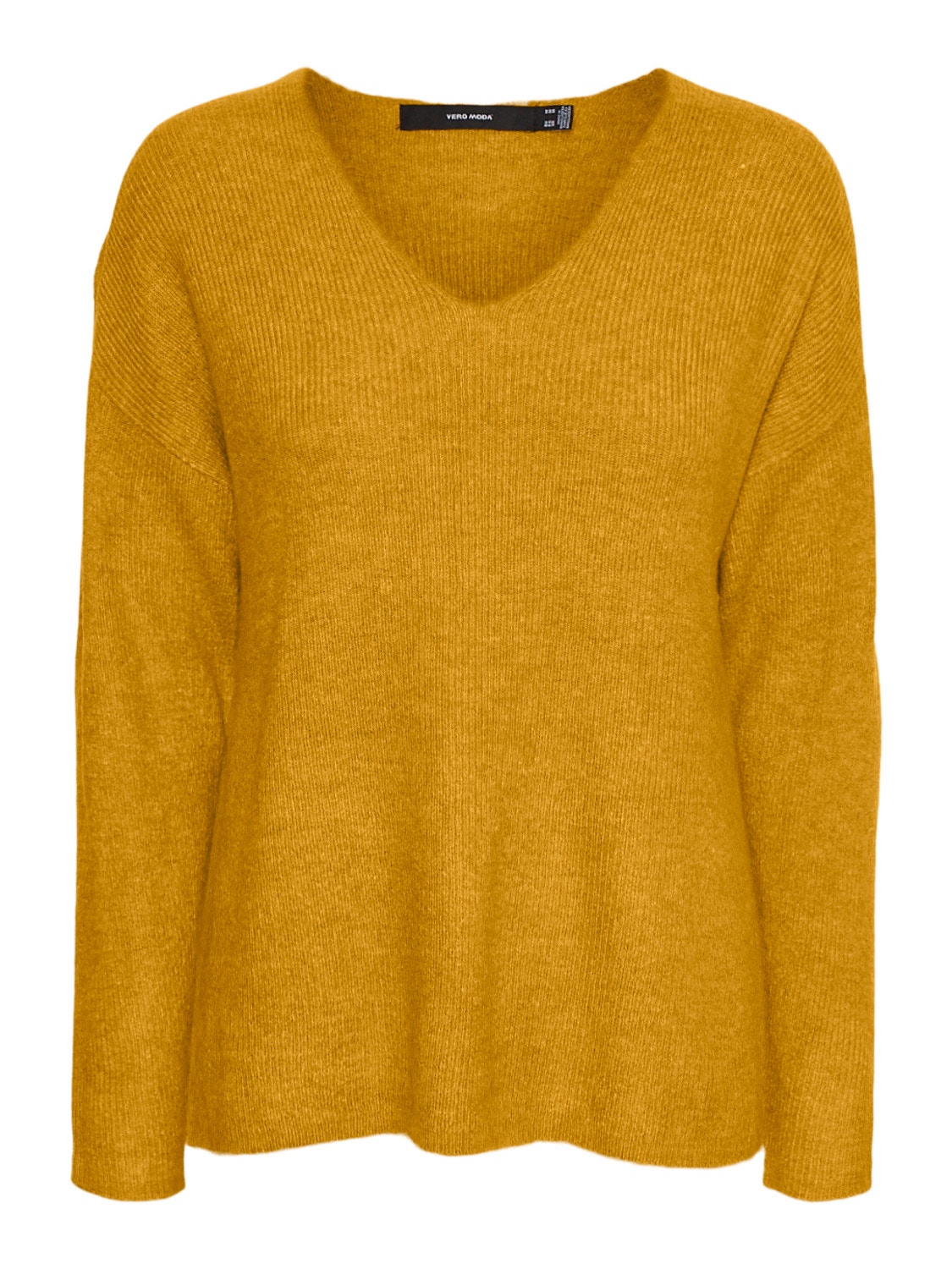 Vero Moda VMCREWLEFILE Pullover -Golden Yellow - 10233357