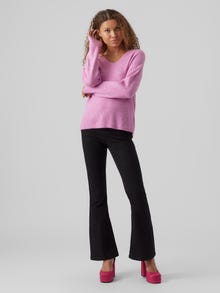 Vero Moda VMCREWLEFILE Pullover -Cyclamen - 10233357