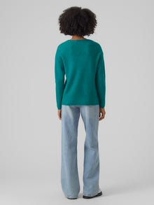 Vero Moda VMCREWLEFILE Pullover -Parasailing - 10233357