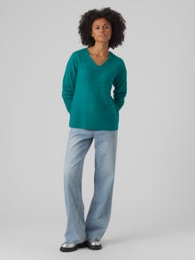 Vero Moda VMCREWLEFILE Pullover -Parasailing - 10233357
