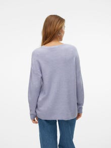 Vero Moda VMCREWLEFILE Pullover -Cosmic Sky - 10233357