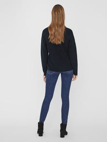 Vero Moda VMCREWLEFILE Pullover -Black - 10233364