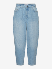 Vero Moda VMINA Ohlapno prileganje Kavbojke -Light Blue Denim - 10233475