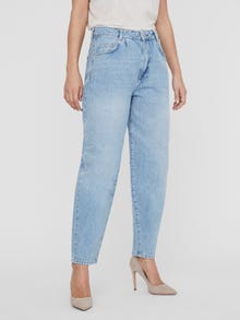 Vero Moda VMINA Ohlapno prileganje Kavbojke -Light Blue Denim - 10233475