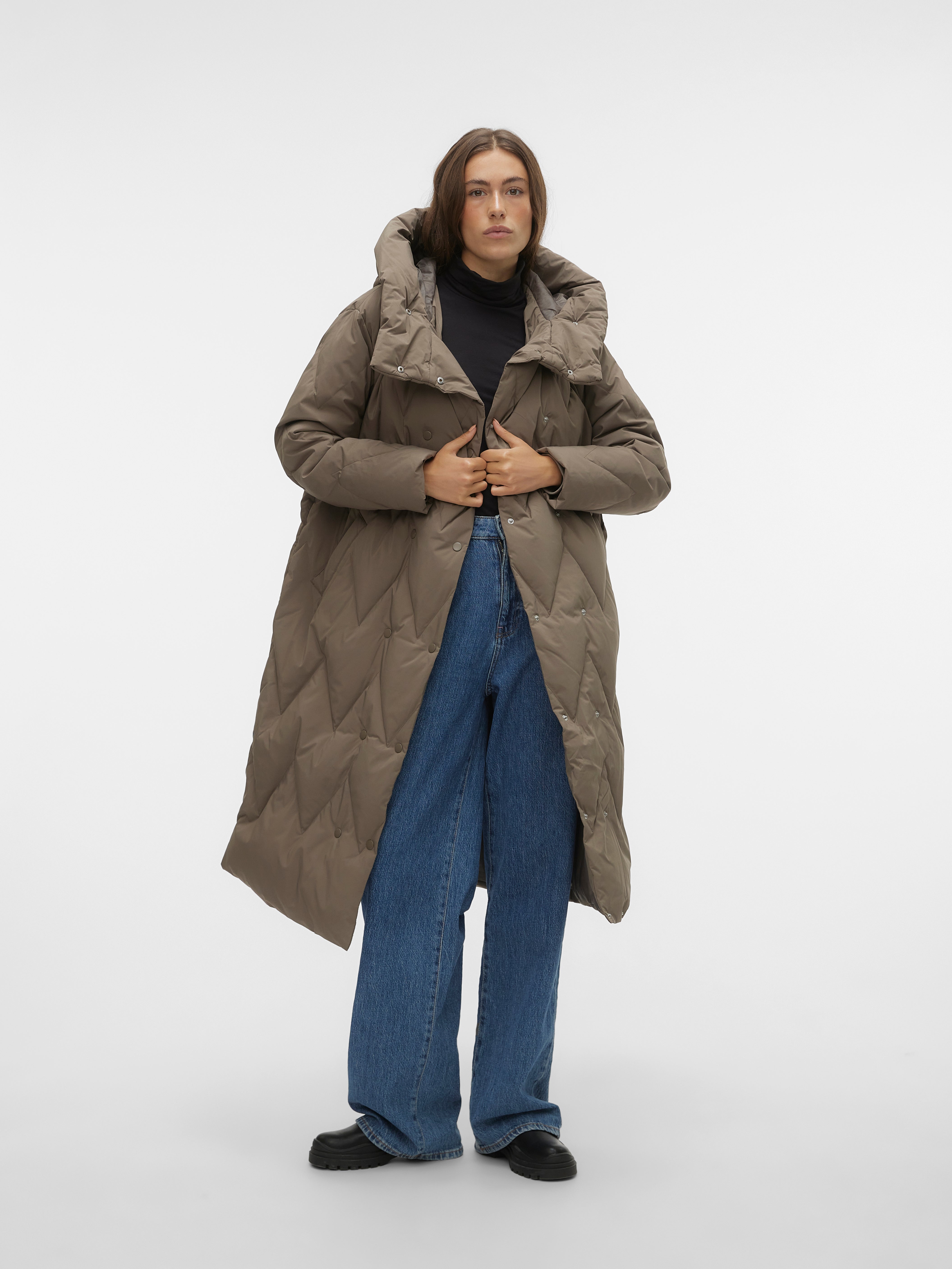 Long hotsell cord coat