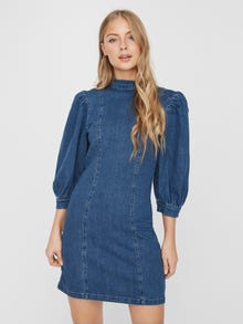 Vero Moda VMHACEL Vestido corto -Medium Blue Denim - 10233683
