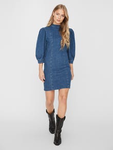Vero Moda VMHACEL Lyhyt mekko -Medium Blue Denim - 10233683