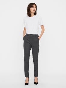 Vero Moda VMMAYA Mittlere Taille Hose -Dark Grey Melange - 10233888
