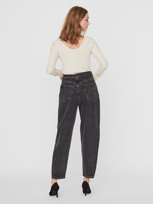 Vero Moda VMIDA Loose Fit Jeans -Black - 10233891