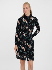 Vero Moda VMSAGA Lange jurk -Black - 10234360