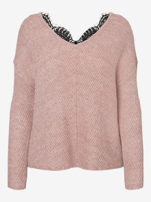Vero Moda VMBUENALENA Pullover -Woodrose - 10234498