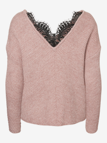 Vero Moda VMBUENALENA Pullover -Woodrose - 10234498
