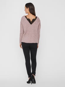 Vero Moda VMBUENALENA Pullover -Woodrose - 10234498