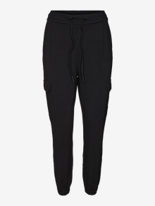 Vero Moda VMEVA Mid waist Trousers -Black - 10235025