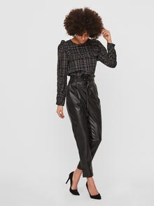 Vero Moda VMEVA Trousers -Black - 10235819