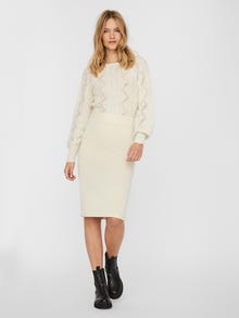 Vero Moda VMKOREA Long skirt -Birch - 10235946