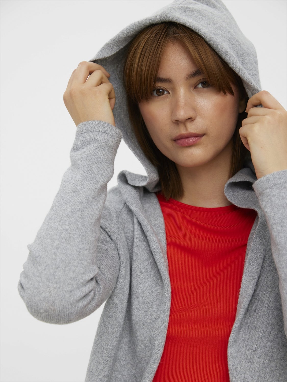 Vero moda sales grey cardigan