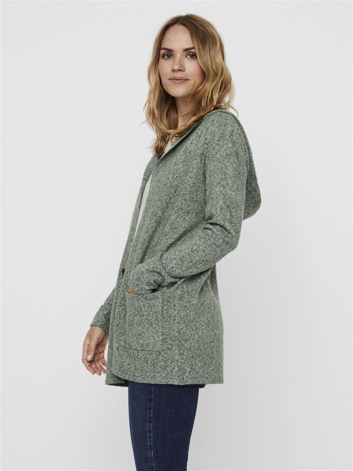 VMDOFFY Knit Cardigan | Vero | Medium Green Moda®