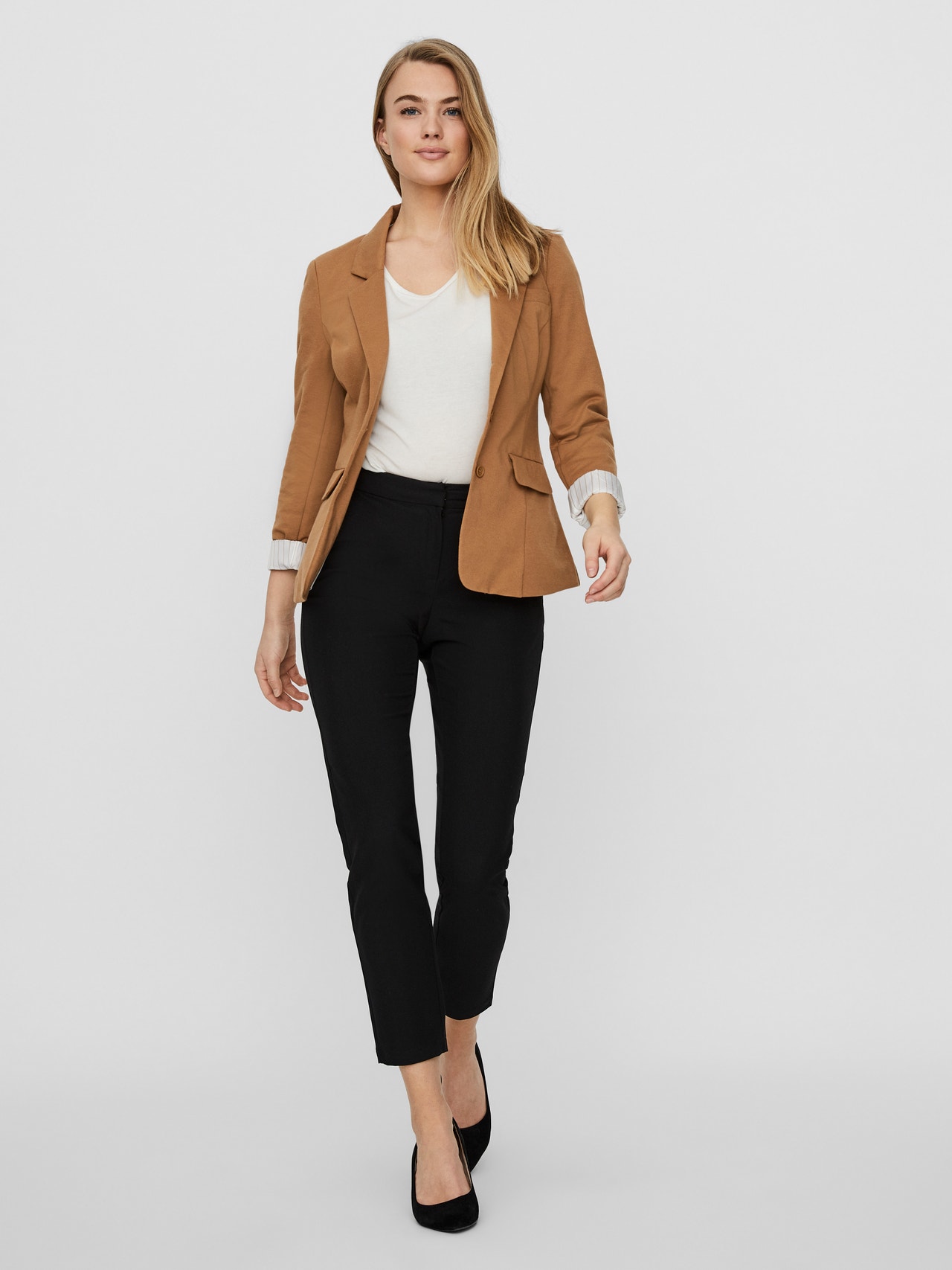 Vero Moda VMHARUKI Blazer -Tobacco Brown - 10235973