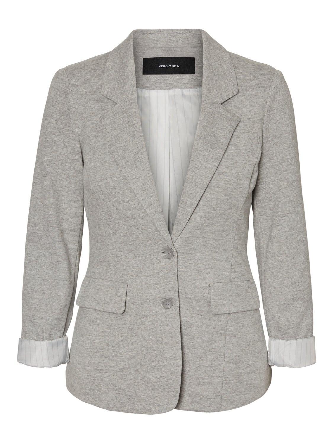 Pieces PCBOZZY LOOSE - Blazer - silver mink/beige