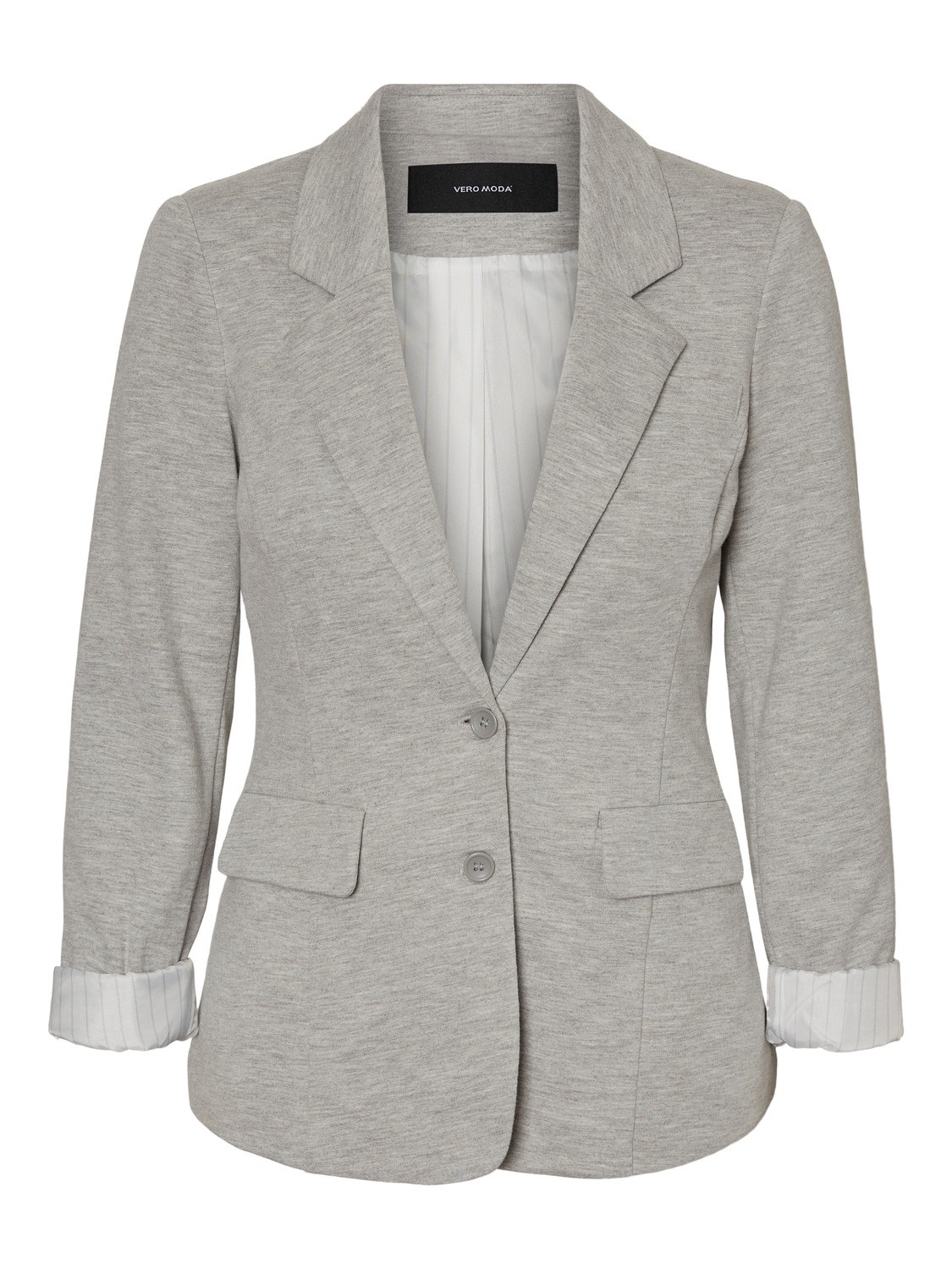 Pieces PCBOZZY LOOSE - Blazer - silver mink/beige Pieces PCBOZZY LOOSE - Blazer - silver mink/beige