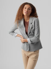 Vero Moda VMHARUKI Blazer -Medium Grey Melange - 10235973