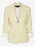 Blazer Femme Blazer VERO MODA VMHARUKI - Coupe Regular - Revers à Blazer Femme Blazer VERO MODA VMHARUKI - Coupe Regular - Revers à