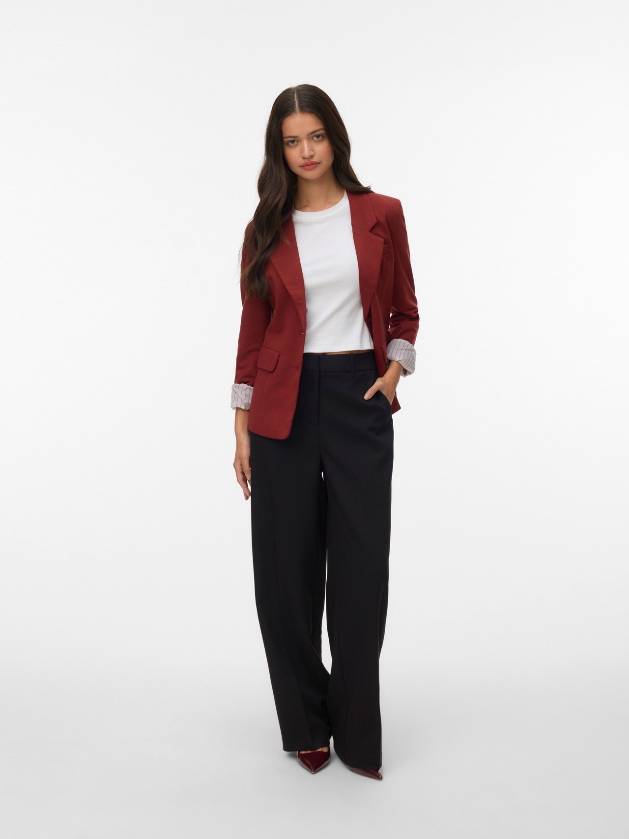Vero Moda VMHARUKI Blazers -Fired Brick - 10235973