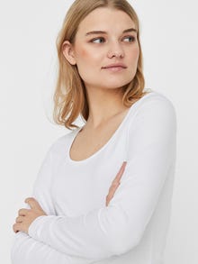 Vero Moda VMMAXI 2-Pack T-paidat -Bright White - 10236178