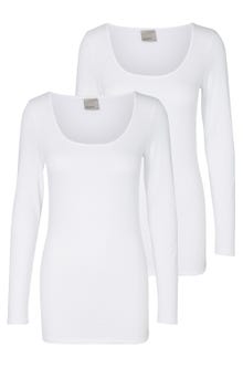Vero Moda VMMAXI T-shirts -Bright White - 10236178