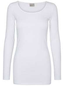 Vero Moda VMMAXI T-skjorte -Bright White - 10236178