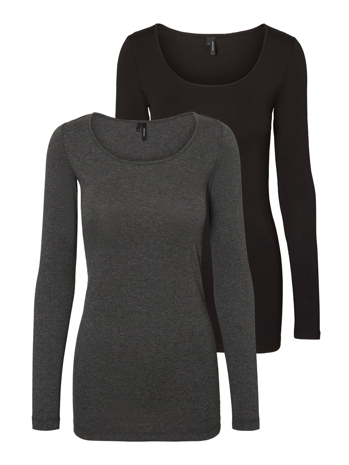 2 pack T-shirt | Black | Vero Moda®