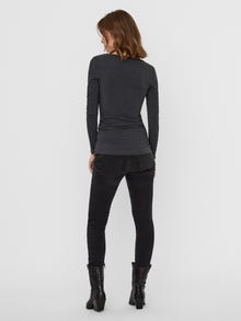 Vero Moda VMMAXI 2-Pack T-Shirt -Dark Grey Melange - 10236178