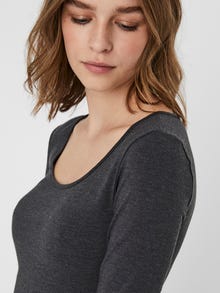 Vero Moda VMMAXI 2-Pack T-Shirt -Dark Grey Melange - 10236178
