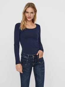 Vero Moda VMMAXI 2-Pack T-Shirt -Black Iris - 10236178