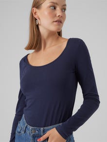 Vero Moda VMMAXI 2-Pack T-shirts -Black Iris - 10236178