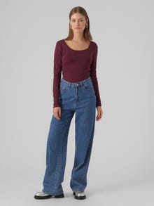 Vero Moda VMMAXI 2-Pack T-shirts -Winetasting - 10236178