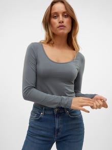 Vero Moda VMMAXI 2-Pack T-shirts -Stormy Weather - 10236178