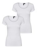 Moda® T-Shirt VMMAXI Vero White | |