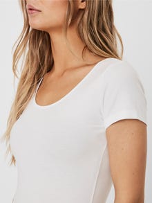 Vero Moda VMMAXI 2-Pack T-Shirt -Bright White - 10236179