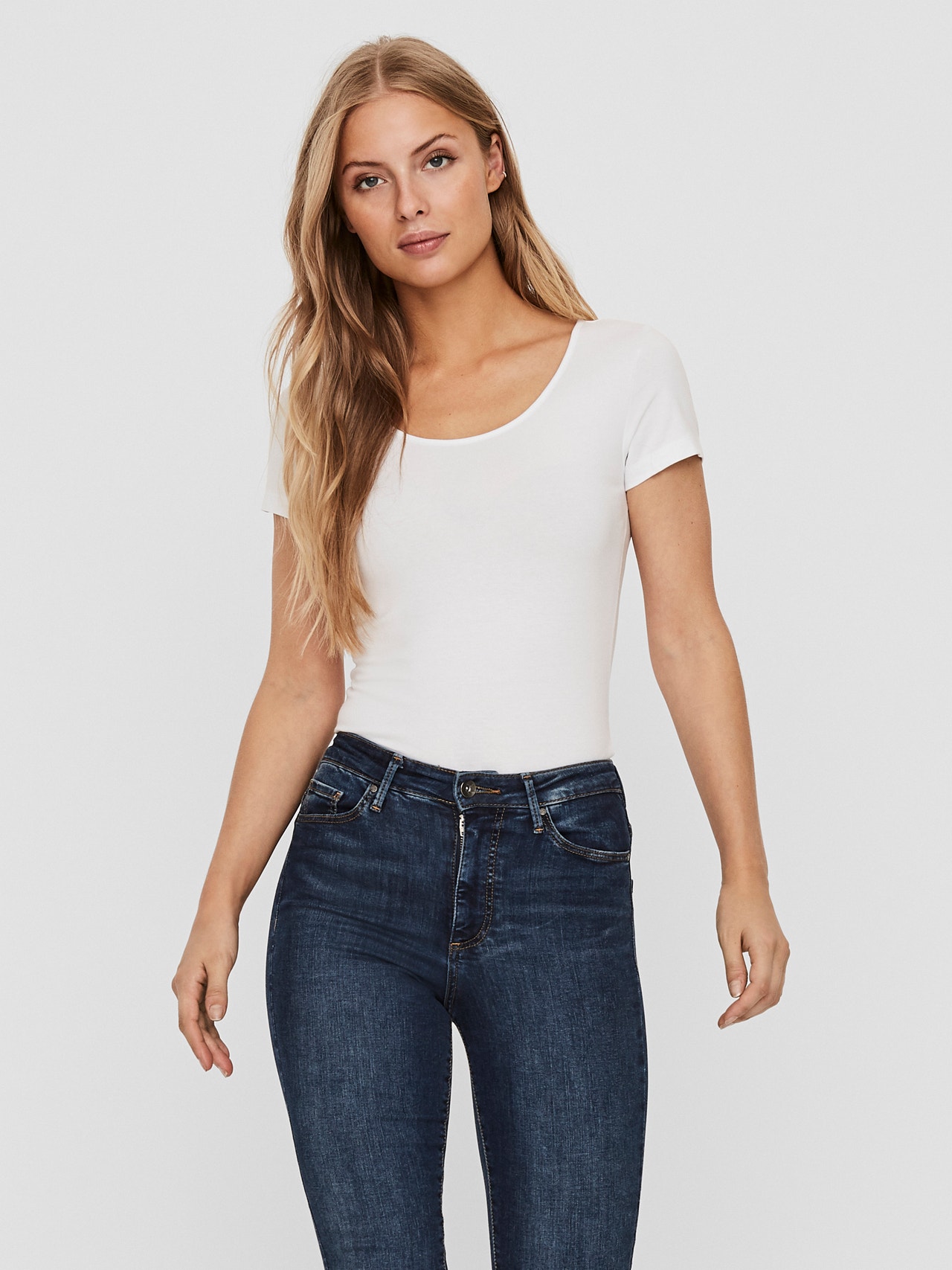 Moda® | VMMAXI T-Shirt Vero White |