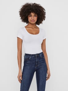 Vero Moda VMMAXI 2-Pack T-shirts -Bright White - 10236179