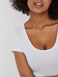 Vero Moda VMMAXI 2-Pack T-shirt -Bright White - 10236179